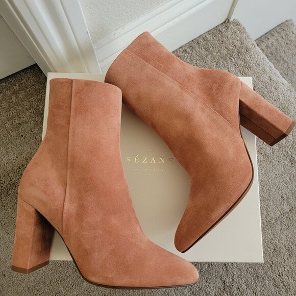 Sezane High Adele Boots Blush. - Size 36 - Picture 4 of 6